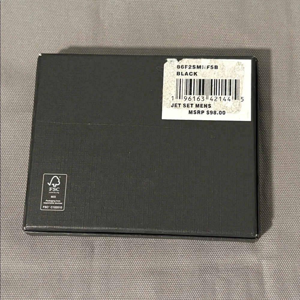 NWT Michael Kors jet Set Men’s Black Monogram Wallet - Picture 6 of 6